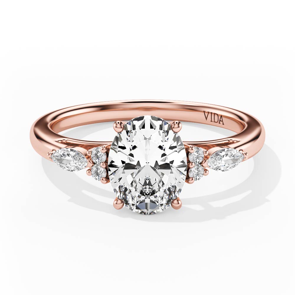 VIDA Horizon Solitaire Ring