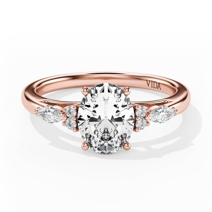 VIDA Horizon Solitaire Ring
