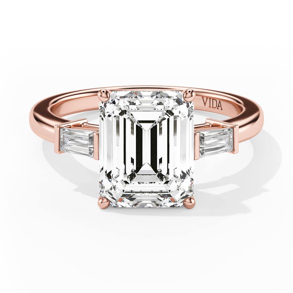 VIDA Halo Solitaire Ring