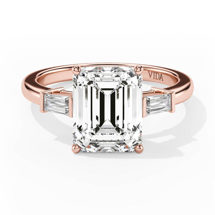 VIDA Halo Solitaire Ring