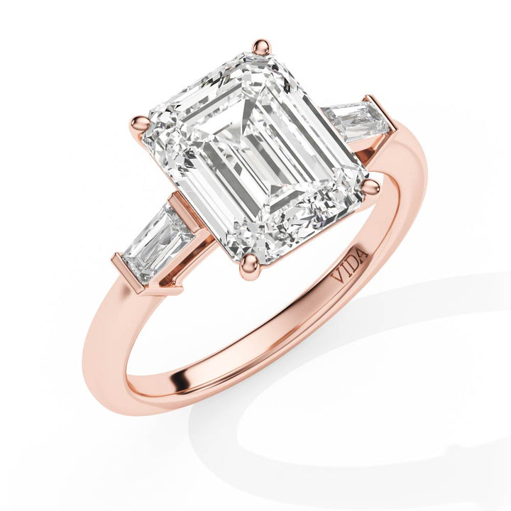 VIDA Halo Solitaire Ring