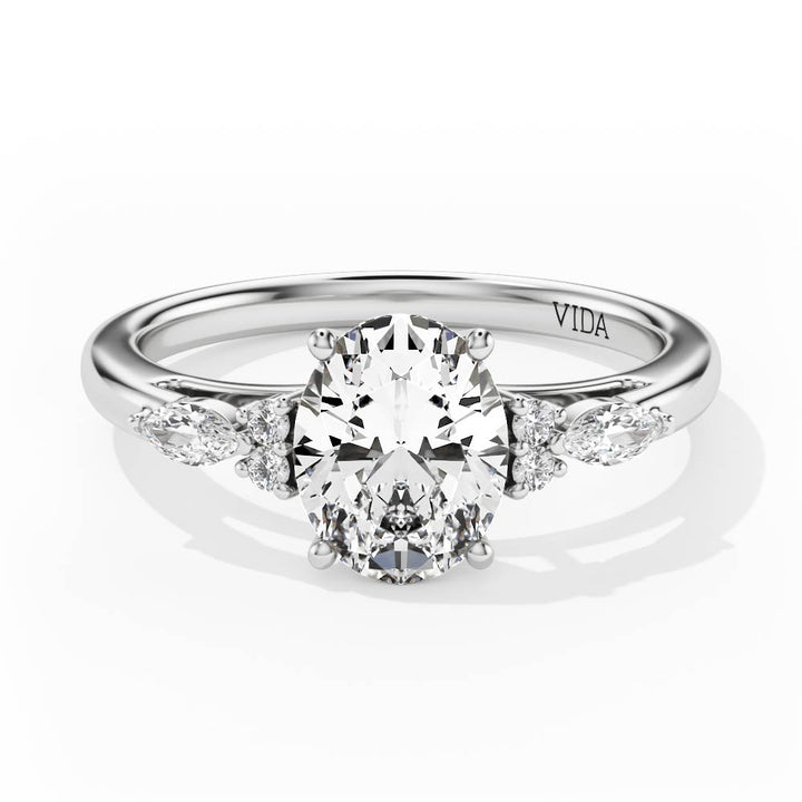 VIDA Horizon Solitaire Ring