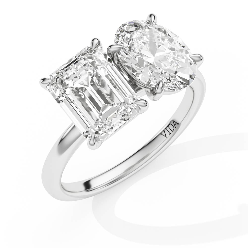 VIDA Two-stone Ring
