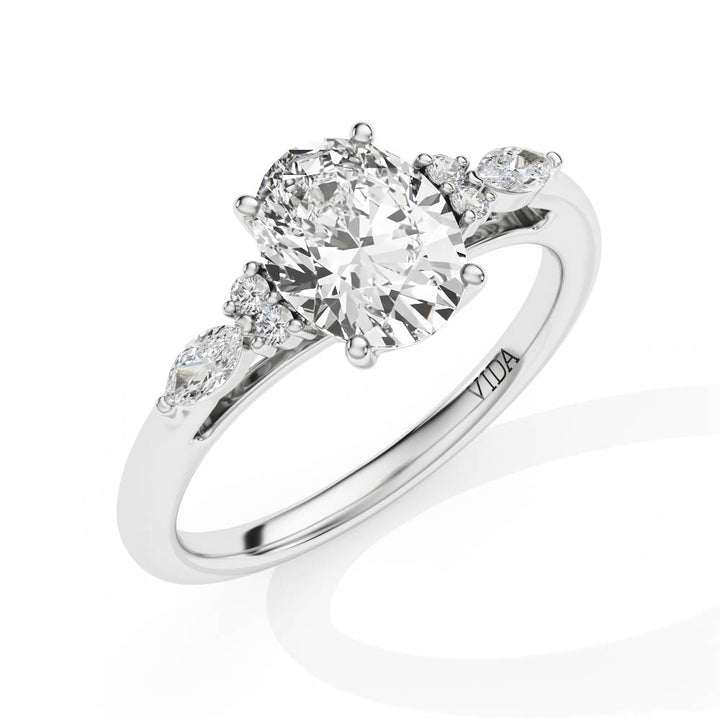 VIDA Horizon Solitaire Ring
