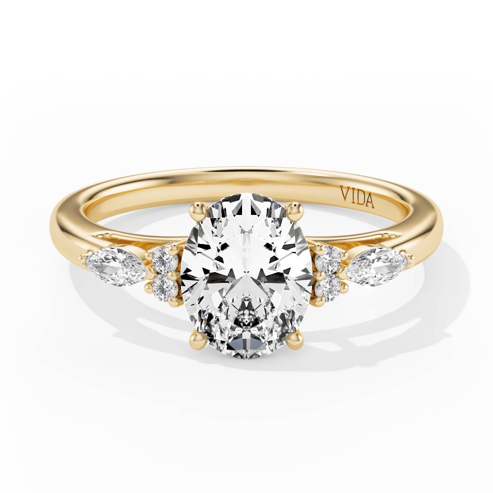 VIDA Horizon Solitaire Ring
