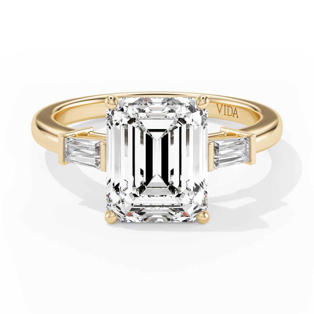 VIDA Halo Solitaire Ring
