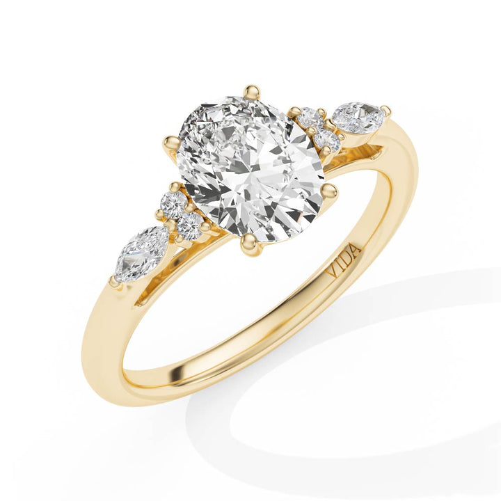 VIDA Horizon Solitaire Ring