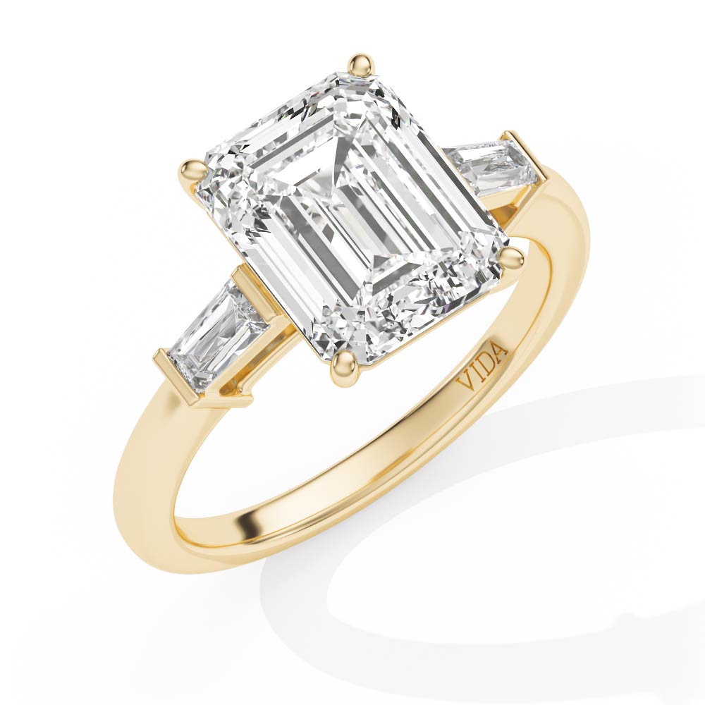 VIDA Halo Solitaire Ring