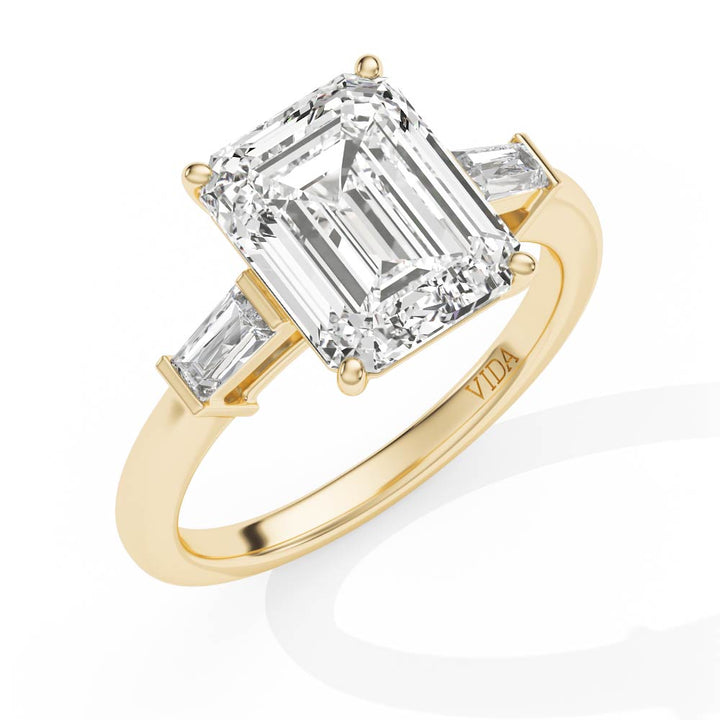 VIDA Halo Solitaire Ring