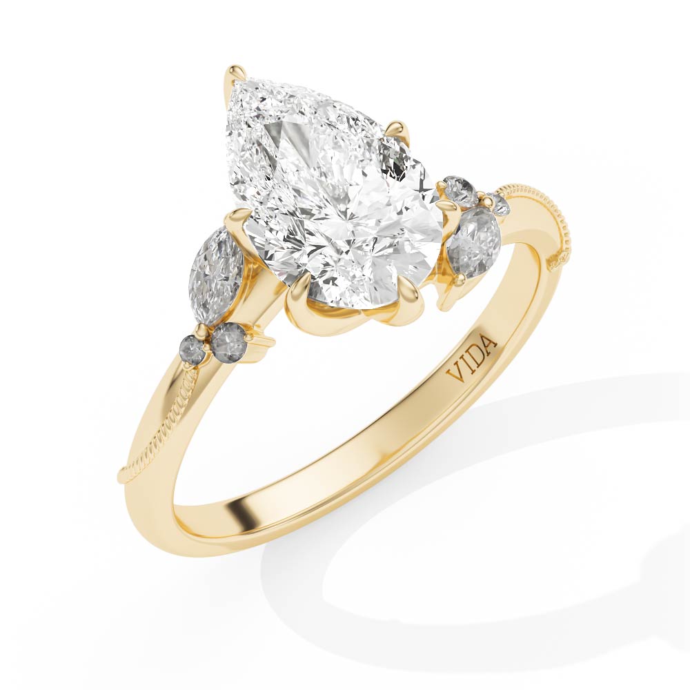 VIDA Celeste Solitaire Ring