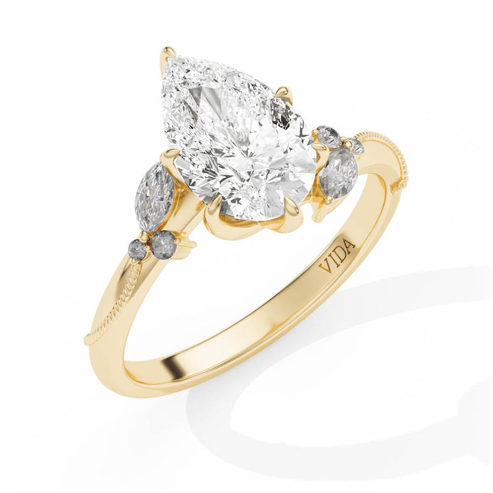 VIDA Celeste Solitaire Ring