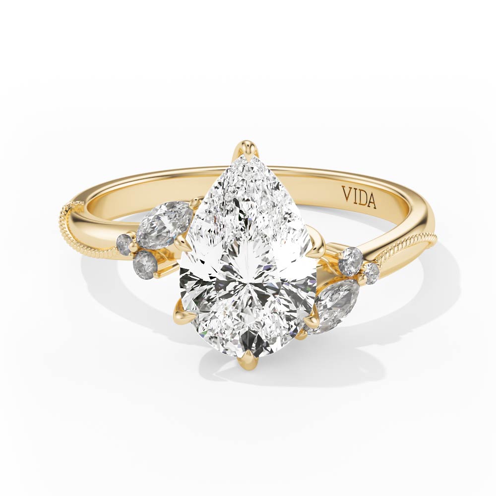 VIDA Celeste Solitaire Ring